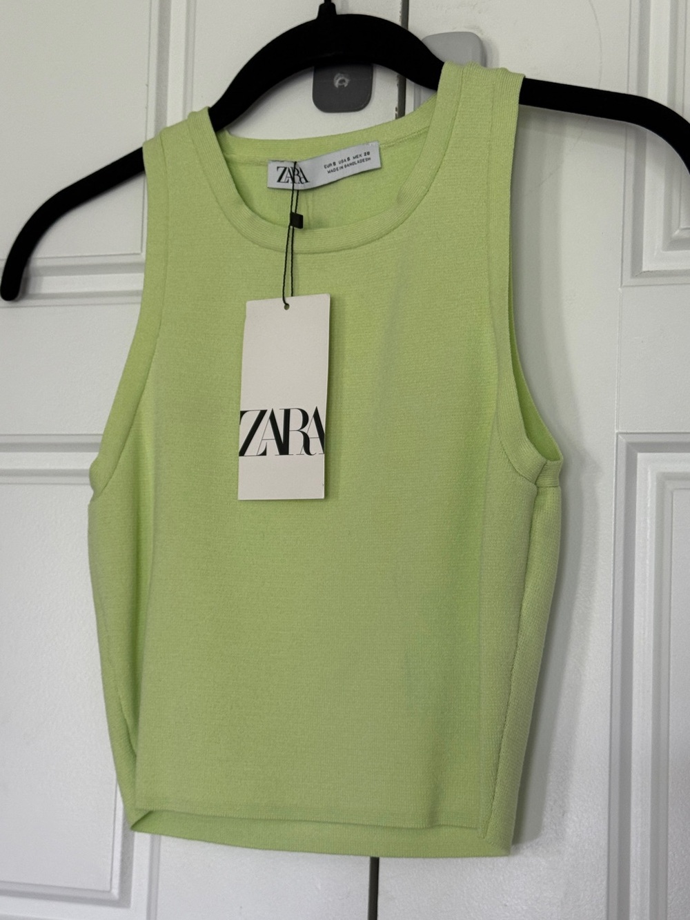 NWT zara crop tank